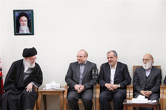 دیدار شهردار و اعضای شورای شهر تهران با رهبر معظم انقلاب اسلامی