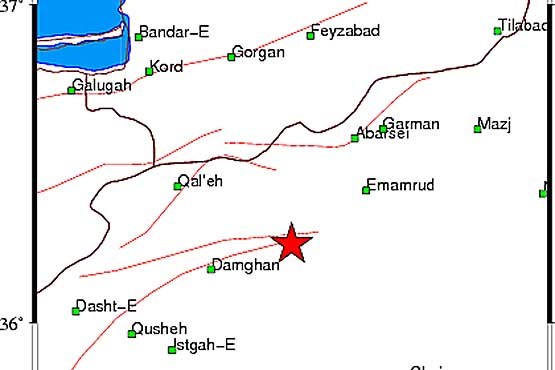 زلزله 4.1 ریشتری مجن خسارت در پی نداشت