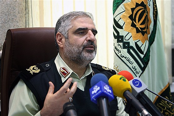 نشست خبری سردار صدرالسادات رییس سازمان وظیفه عمومی ناجا