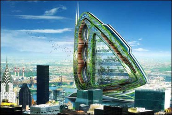 برج های مسکونی قابل کشت و کار