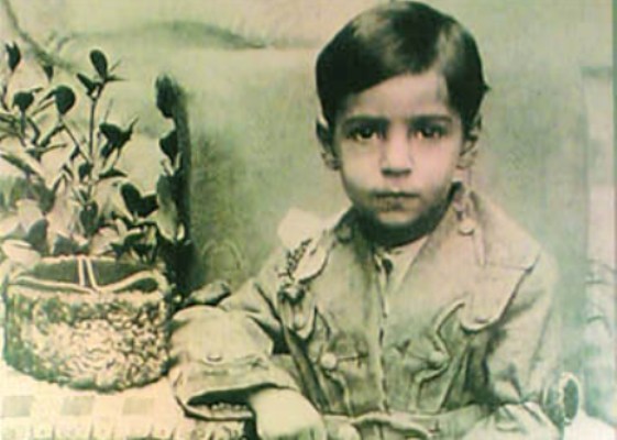 عکسی از کودکی استاد تجویدی