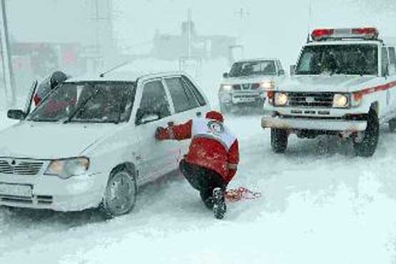 اسکان 10 هزار مسافر نوروزی گرفتار در برف