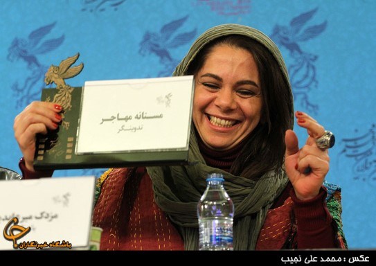 همسر "پژمان بازغی" در کاخ جشنواره / عکس