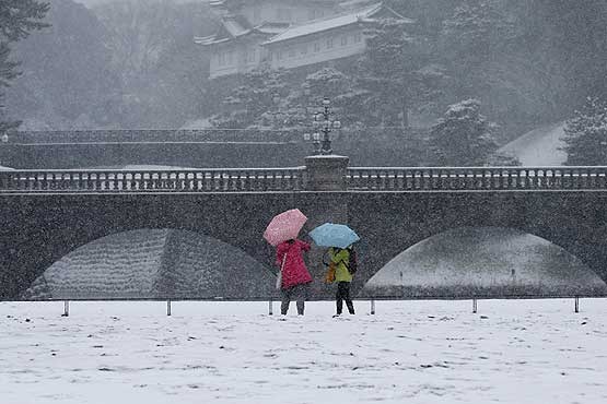 بوران برف مرگبار در ژاپن
