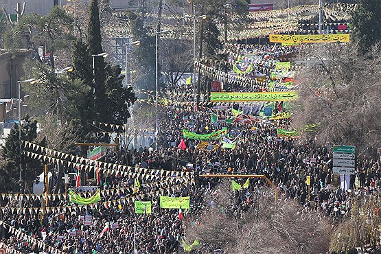 راهپیمایی ۲۲بهمن در شهرستان‌ها