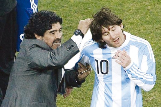 مارادونا را به ورزشگاه بازی آرژانتین- ایران راه نمی‌دهند؟