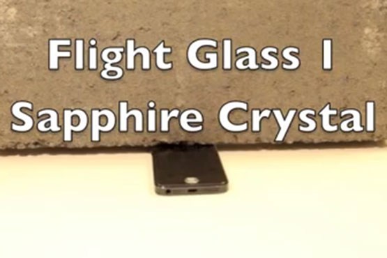 آزمایش شیشه ضد خش جدید موبایل‌ها