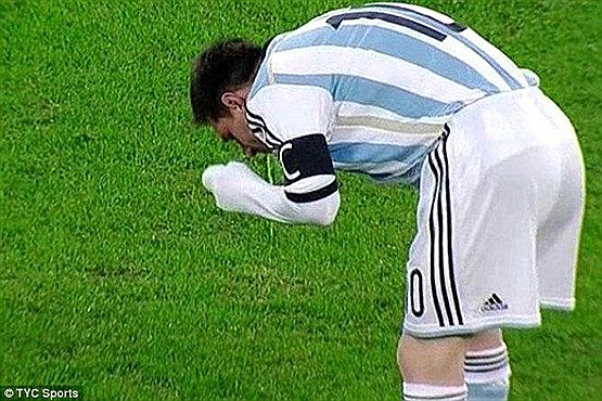 حالت تهوع مسی، مشکل جدید آرژانتین در جام جهانی