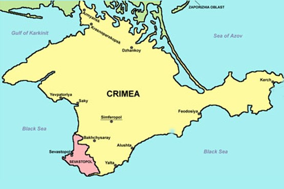 پایگاه‌های نظامی اوکراین در کریمه تحت کنترل روسیه قرار گرفت