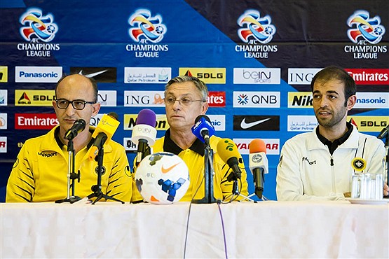نشست خبری فوتبال سپاهان با الهلال عربستان