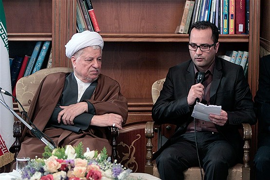 دیدار اعضای خانه صنعت، معدن و تجارت جوانان ایران با هاشمی رفسنجانی