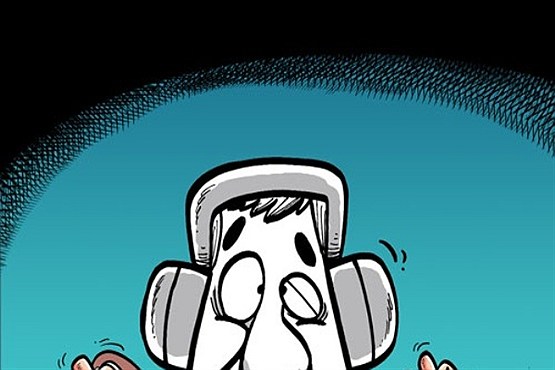 کاریکاتوری برای کلیپ جنجالی همایون