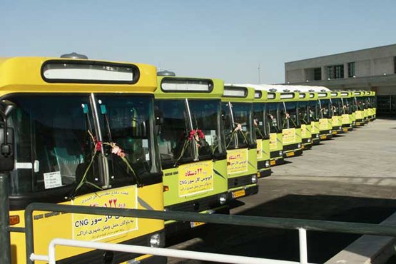 ماهانه 75 اتوبوس وارد چرخه فرسودگی می‌شود