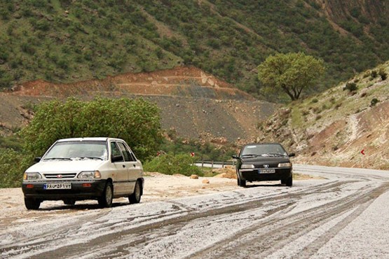 بارش شدید باران و تگرگ در 6 استان