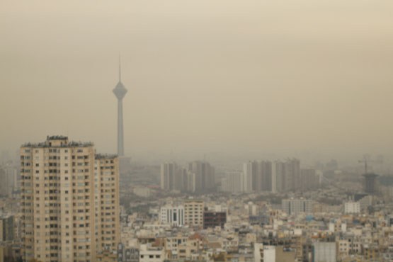 تهران در تسخیر گرد و غبار