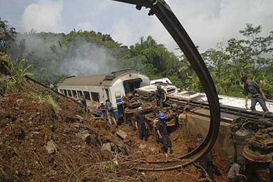 ۵۶ کشته در واژگونی قطار در کنگو