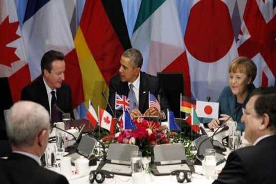 توافق اوباما و سران 4 کشور اروپایی با اعمال فشار بیشتر بر مسکو