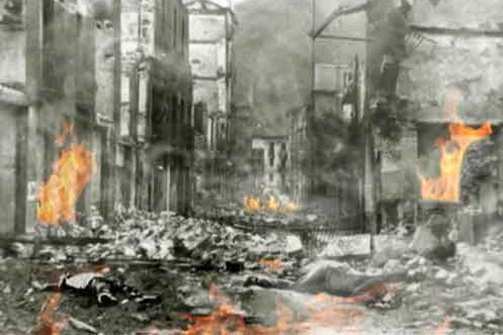گرنیکا ؛ قتلگاه غیرنظامیان اسپانیایی + عکس