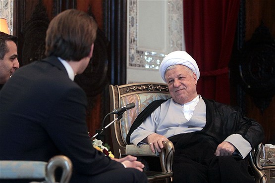 دیدار وزیر امور خارجه اتریش با هاشمی رفسنجانی