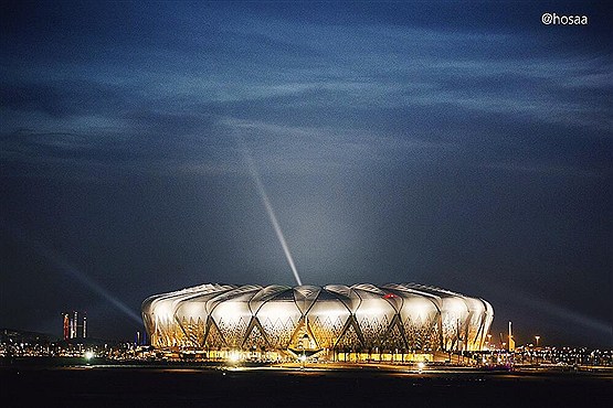 ورزشگاه فوق مدرن عربستانی ها/ عکس
