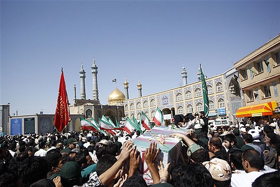 عطر شهادت در ایران پیچید