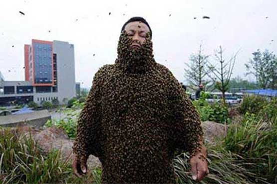 مرد زنبور پوش