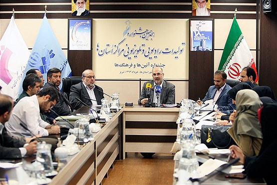 نشست خبری کیومرث طهماسبی معاون امور استانهای صدا و سیما