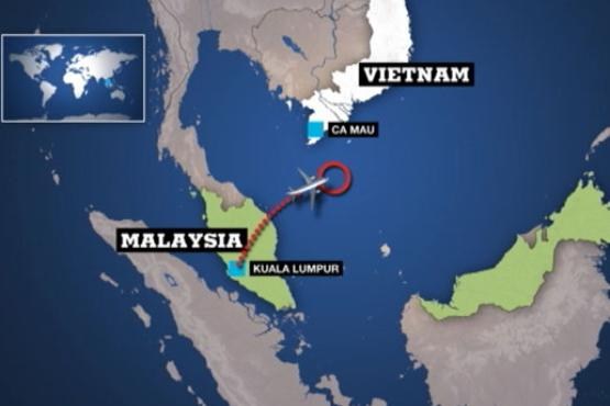 هواپیمای مالزی در اقیانوس هند هم نبود