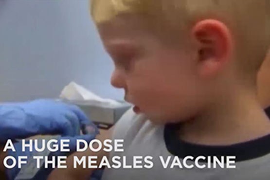 اثر معجزه​آسای واکسن سرخک روی سرطان