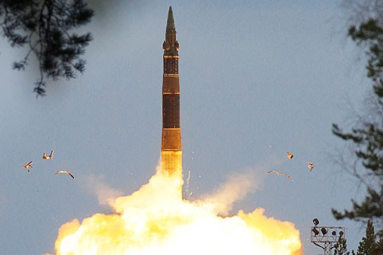 روسیه موشک قاره پیما آزمایش کرد