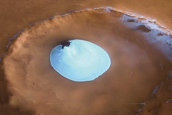 ردپای آب روی مریخ