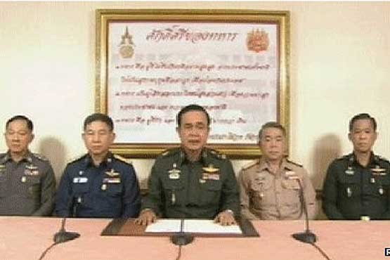 ارتش تایلند قدرت را در دست گرفت