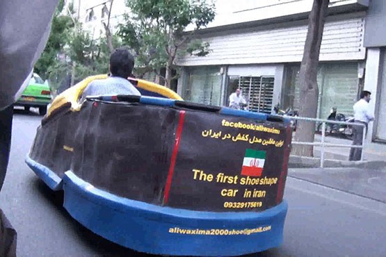 خودروی عجیب در تهران