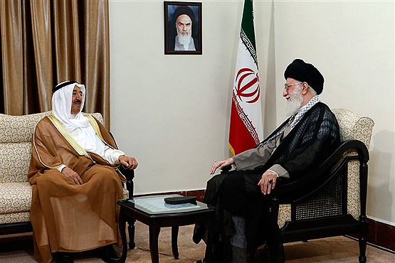 دیدار امیر کویت با رهبر معظم انقلاب اسلامی