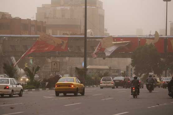 خسارت ۵ میلیارد تومانی توفان در تهران
