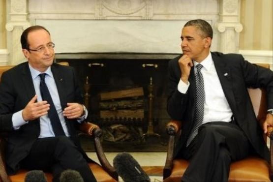 هشدار اولاند به اوباما درباره جریمه بانک فرانسوی
