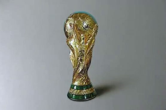 جام جهانی به قلم نقاش