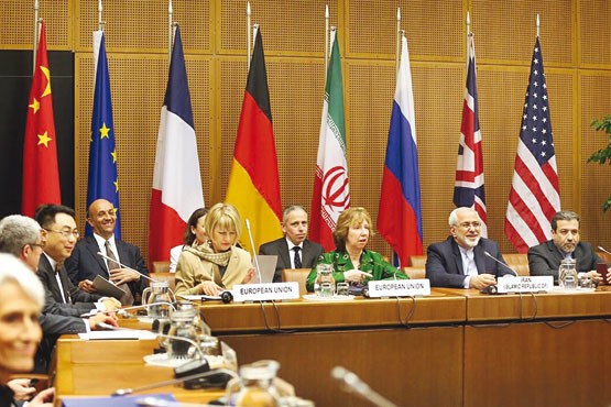 دیدار ظریف با نمایندگان اروپا و امریکا در وین آغاز شد
