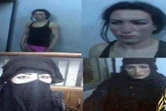 داعشی ها برای فرار از مهلکه لباس زنانه می پوشند
