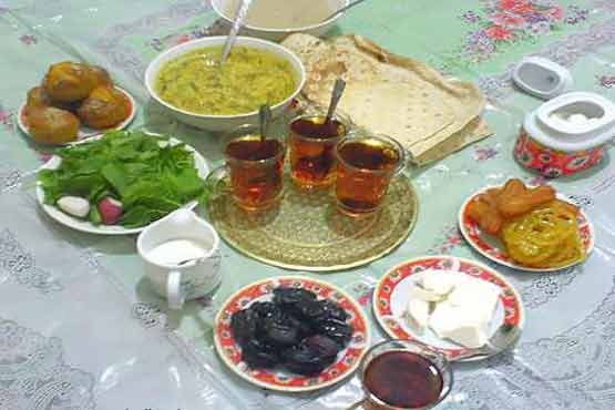 افطار و سحر؛چه بخوریم چه نخوریم+جدول