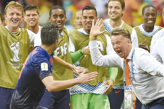واکنش فان خال به عنوان سومی هلند در جام جهانی