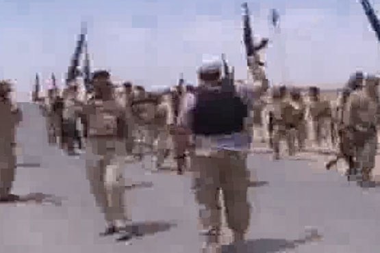 فیلم درگیری نیروهای عراق با تروریست های داعش