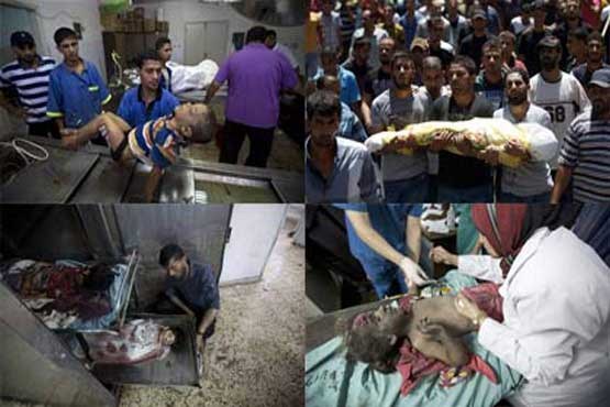 غزه مظلوم ؛ ۸۲ شهید در حملات اخیر صهیونیستها