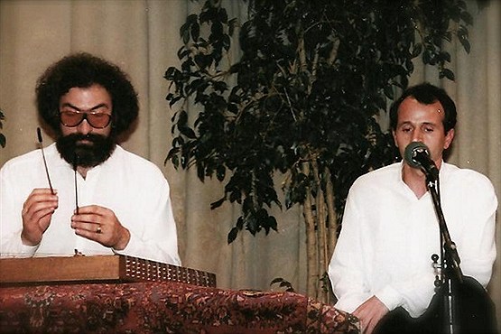 عکس خاطره انگیز از دو بزرگ موسیقی ایران
