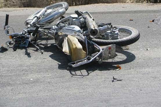 واژگونی مرگبار موتورسیکلت در تونل توحید