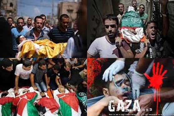 تعداد شهدای غزه به 718 تن رسید