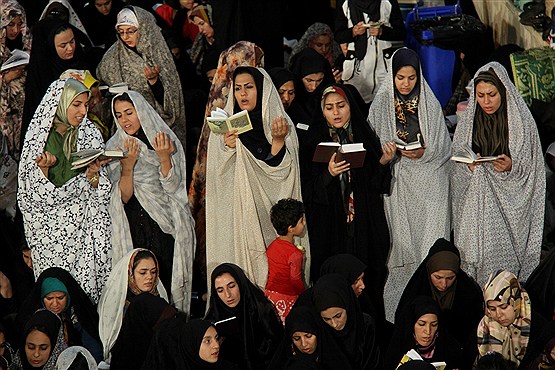 مراسم احیاء شب بیست و سوم ماه مبارک رمضان در قزوین