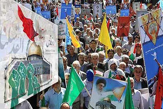 آغاز راهپیمایی روز جهانی قدس در ایران اسلامی