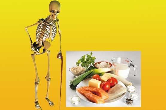 پیشگیری از پوکی استخوان با تغذیه صحیح