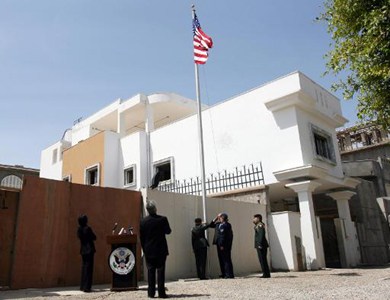 انتقال کارکنان سفارت آمریکا در لیبی به تونس